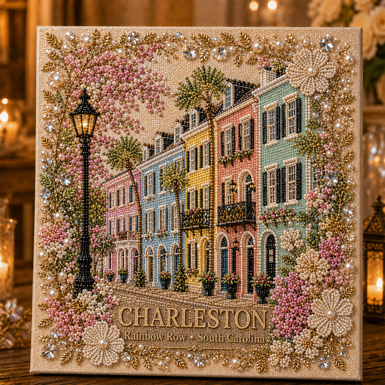 🔥LAST DAY 50% OFF - 🌿 Timeless American Destinations Pearl Art Kit