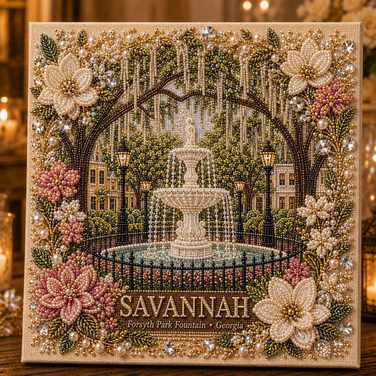 🔥LAST DAY 50% OFF - 🌿 Timeless American Destinations Pearl Art Kit