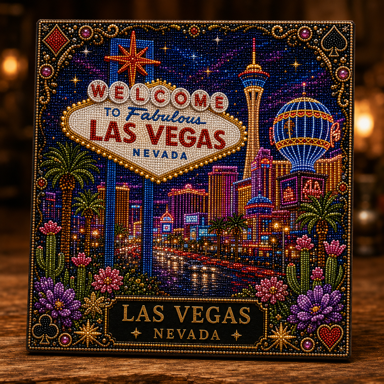 ✨ LAST DAY 49% OFF –🇺🇸 Iconic American Landmarks Pearl Art Kit